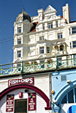 Fish and chips along the prom, Brighton photographed by artist Trevor Heath