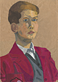 A self-portrait painted in 1956 by artist Trevor Heath