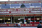 While You Wait Shoe Repairs, Stockwell photographed by artist Trevor Heath